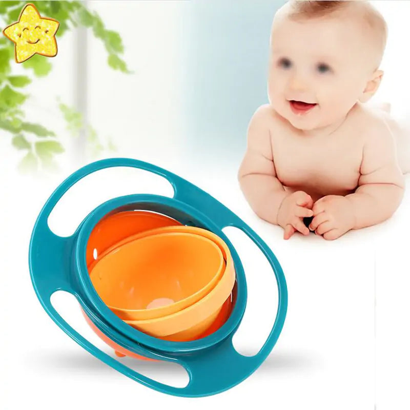 Baby Feeding Rotating Bowl