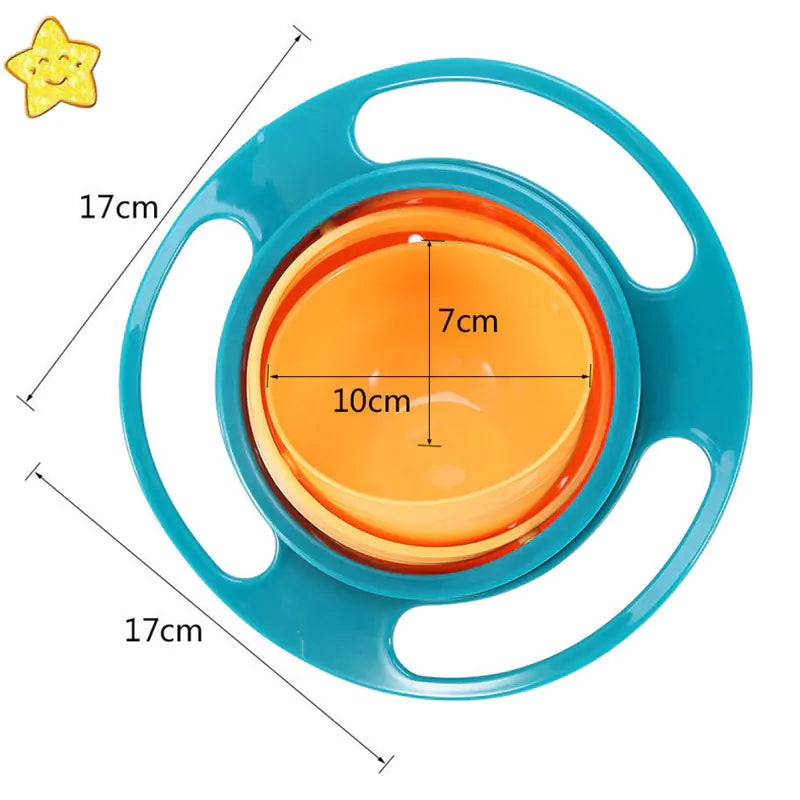 Baby Feeding Rotating Bowl